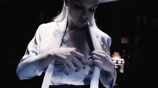 Beautiful Blonde Kenzie Taylor Riding A Big DIck