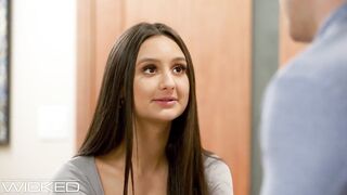 Beautiful Brunette Babe Gets A Good Doggystyle Fuck - Wicked