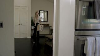 Brunette Babe Gets Unstressed By A Big Black Cock