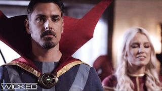 SPIDEYPOOL - Ms Marvel's Pussy Has A Marvelous Encounter With Dr. Strange's Cock