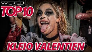 Top 10 Kleio Valenting Videos - Blonde Inked Babe Rides And Fucks Big Dicks