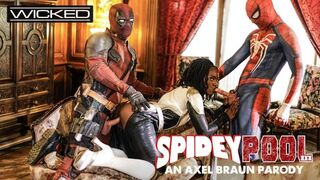 SPIDEYPOOL RETURNS With Deadpool And Spiderman FUCKING Monica Rambeau Hard