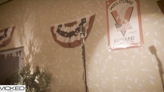 Celebrate the 1940's With Jane Wilde & Alexis Tae Getting Fucked By A Soldier