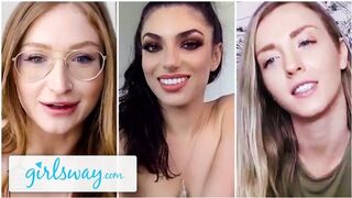 Karla Kush Gets Comfortable While Playing Cards With Her Friends On Remote