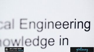 Nerdy Girl Goes Wild With MILF Robot She Just Made