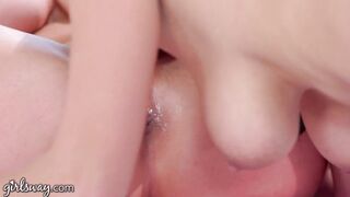 Angela White Has Hardcore Morning Sex With Girlfriend April O'Neil After An Early Meeting