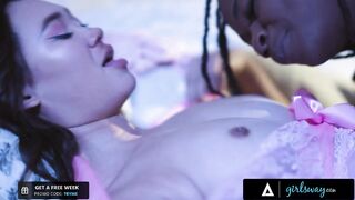 Hazel Grace Passionately Fucks Her Superstitious Fiancee The Night Before Their Wedding