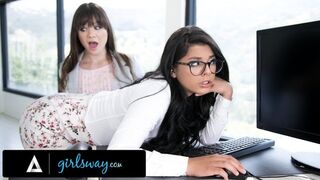 Angry Dominant Boss Needs Incompetent Rookie IT Gina Valentina To Satisfy Her