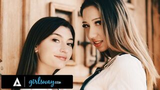 Horny Flower Shop Owner Wants To Finger Her Crush's Pussy So Badly