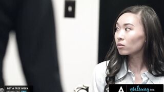 Gorgeous April Olsen And Her Rivals Have To Fuck Their Way For A BIG Promotion