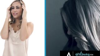 Gorgeous Alina Lopez & Kendra Spade Have Soft Romantic and Passionate Sex Together