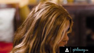 Gorgeous Interracial Couple Devours Each Other's Pussy! FOOT FETISH & HARD FACEFUCKING