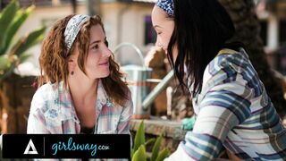 Town Historian Alexis Tae & Environmentalist Lumi Ray Celebrate Their Feat With Hard Sex