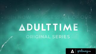 Perv Masseuse Nicole Doshi Massages Client Emma Hix's Pussy With Her Fingers & Her Mouth