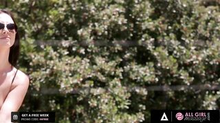 ALLGIRLMASSAGE Siri Has A Facesitting Massage After Playing Volleyball With Her Coach