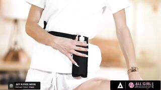 Passionate Trans Masseuse Jade Venus Assfucks Her Transgender Client Kate Zoha