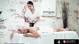 Naughty Masseuse Alex Coal Enjoys Taking Care Of MILF Client's Body And Pussy