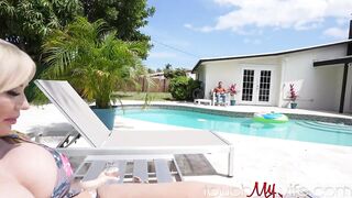 Young Stud Pounds Blonde MILF with Massive Tits - Victoria Lobov -