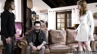 Manipulated Lacy Lennon Fucks Widowed Husband In Remembrance Of The Past