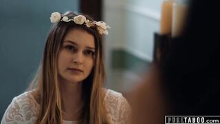 Bride-To-Be Can't Resist Pussy And Convinced To Give In To Lesbian Desires By Alex Coal