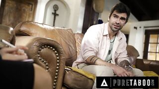 MILF Therapist Natasha Nice Fulfills Client's Breeding Fantasies With Creampie