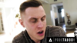 Humiliated Stepson Can't Creampie His Wife Without Stepmommy Dee Williams' Help