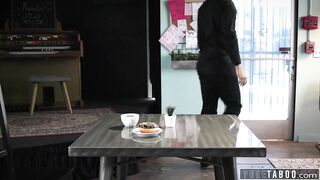 MILF Stewardess Aila Donovan Tricks Horny Himbo Into Secret Affair Behind His Wife's Back