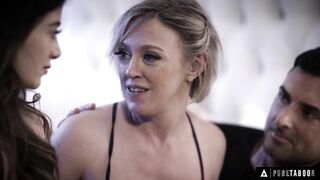 Orphaned 18-Year-Old Natalie Brooks Surrenders To Creepy Couple's Threesome Advances