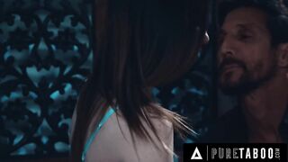 Struggling Krissy Lynn Caught Stepdaughter Kamryn Jade Seeking Comfort From Step-Uncle