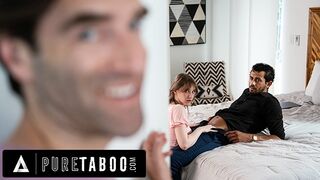 Creepy Pervert Professor Keeps Showing Up Whenever Melody Marks & Her Boyfriend Have Sex