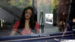 MILF Penny Craves Young Stud's Dick Alone At Home