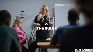 Professor Corrupts Students With BBC Lesson