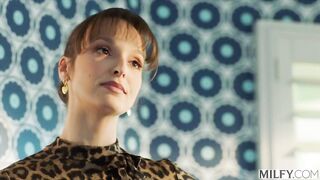 Wise Teacher Lexi dominates her ex student while handyman watches