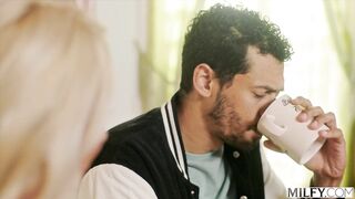 MILF Alexis satisfies college boy blows away her daughter's ex.