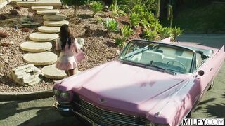 Feisty Housewife September Demands Repairman's Cock