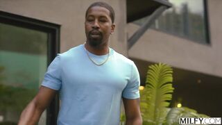 Housewife Lauren's BBC Delight While Hubby's Away