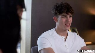 MILF Jennifer Teaches Young Actor A Lesson With Her Mouth