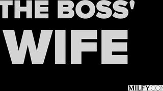 Hotwife Brandi Shares Hubby's Young Eager Interns