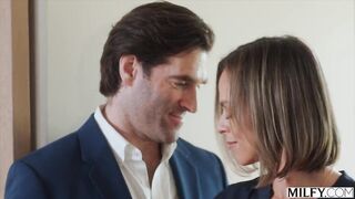 Hotwife Serenity Cheats With Young Stud As Husband Observes