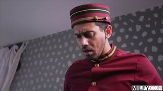 Dominant Lecturer Athena Commands Bellboy's Skill For Her Pleasure