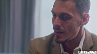 Voluptuous Savannah Fucks New Groom, Pleases Wife