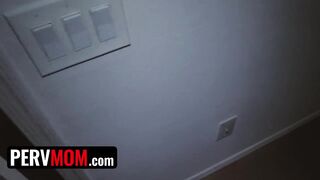 Horny Step Son Wakes Up Big Titted Step Mom Kat Dior With His Fat Cock In Her Mouth - PervMom