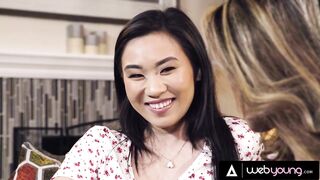 Babysitters Exchange New Tricks To Please Their New Bosses' Wives