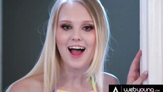 Pervert Voyeur Lily Rader Wants To Taste Her Teasing Roommate Gina Valentina