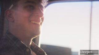 Lilly Bell Fucks Hard in Pickup, All-American Style