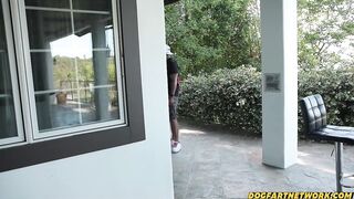 Stacked Bitch Fucks MONSTER Cocked BF Outside - Payton Preslee - Dogfart