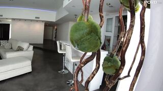 Landlord Busted Her Masturbating Gets A Creampie