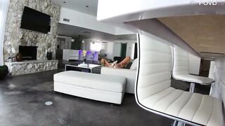 Landlord Busted Her Masturbating Gets A Creampie