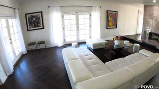 Step sister Catched Stepbro Jacking Off To Her Porn