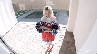 Disqualified Cheerleader Pleads with Coach for Spot